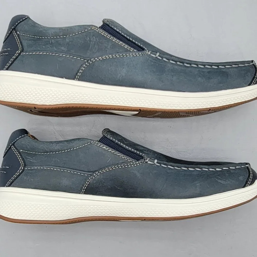 Florsheim Great Lakes Canvas Moc‑Toe Slip‑On Sneaker Men’s Size 7W Casual